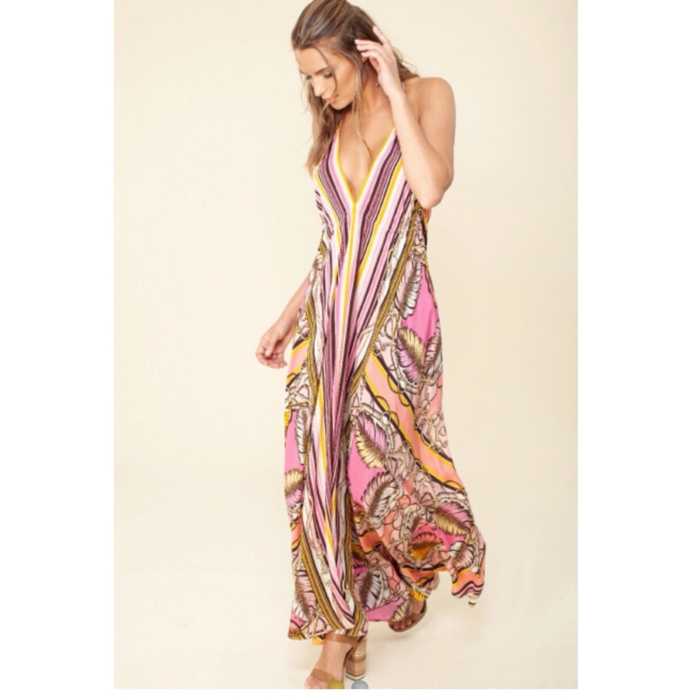 HALE BOB BIANCA OPEN BACK MAXI